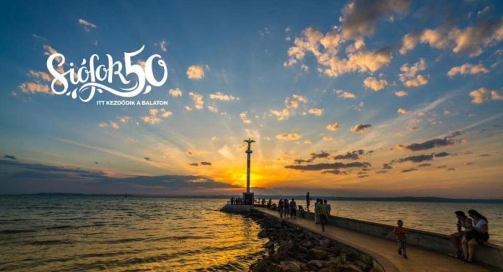 Villa Bori Siófok Buitenkant foto