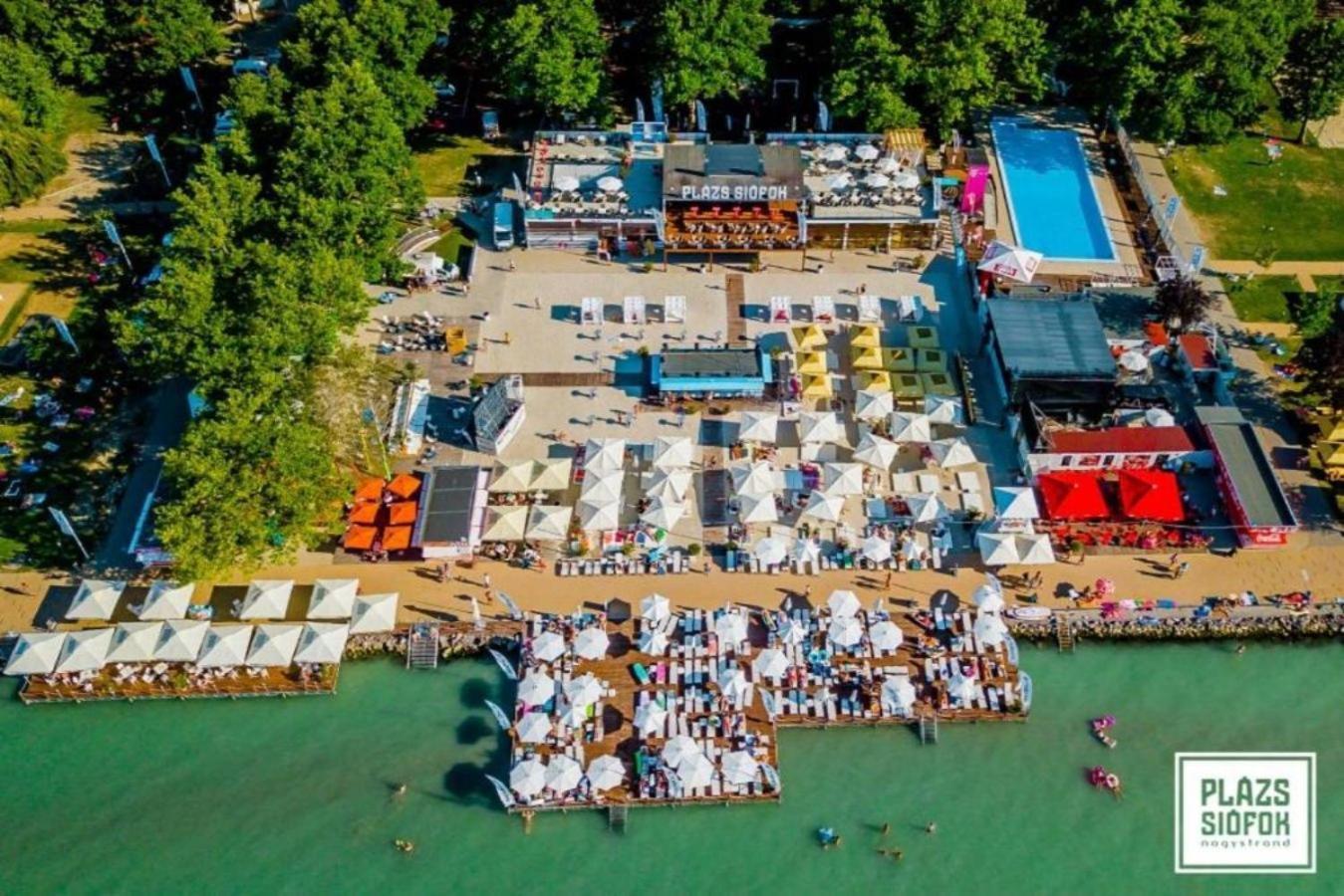 Villa Bori Siófok Buitenkant foto